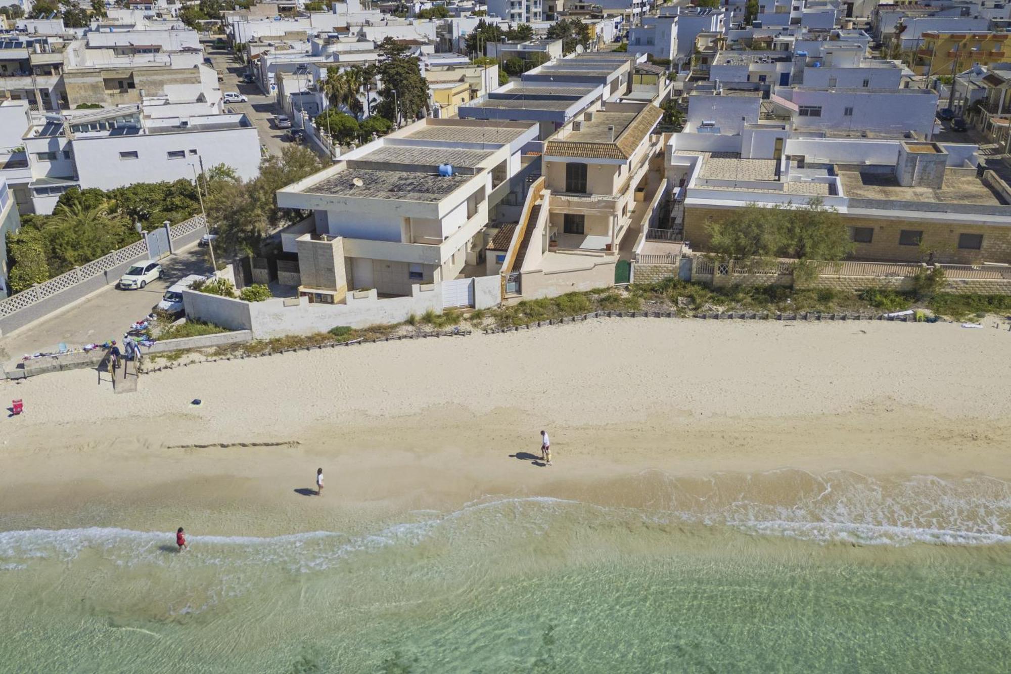 Torre Lapillo Apartment Sea View - Happy Rentals Porto Cesareo Exteriör bild